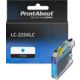 PrintAbout Huismerk vervangt Brother LC-225XLC Inktcartridge Cyaan Hoge capaciteit
