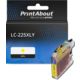 PrintAbout Huismerk vervangt Brother LC-225XLY Inktcartridge Geel Hoge capaciteit