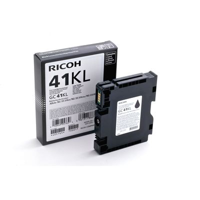 Ricoh GC-41KL (405765) Inktcartridge Zwart