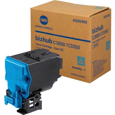 Konica Minolta A5X0450 (TNP-48C) - Cyan - Toner
