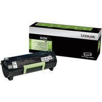 Lexmark 51F2H00 (512H) Toner Zwart Hoge capaciteit