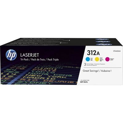 HP 312A (CF440AM) - 3-couleurs - Toner - Multipack