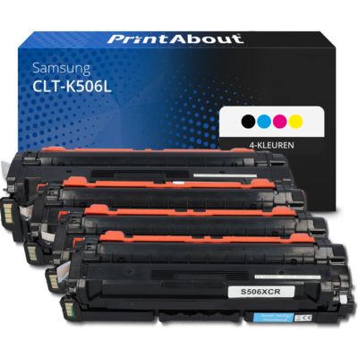 Huismerk Samsung CLT-K506L (SU171A) Toner 4-kleuren Multipack Hoge capaciteit