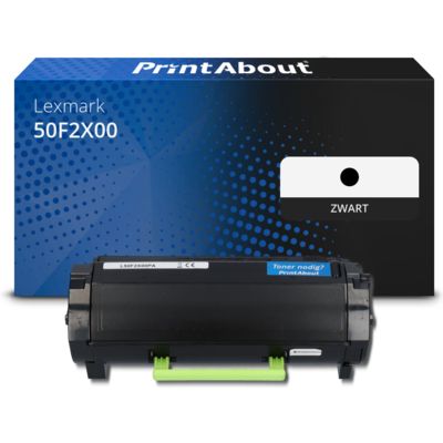 Huismerk Lexmark 50F2X00 (502X) Toner Zwart Hoge capaciteit