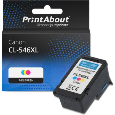 Huismerk Canon CL-546XL Inktcartridge 3-kleuren Hoge capaciteit