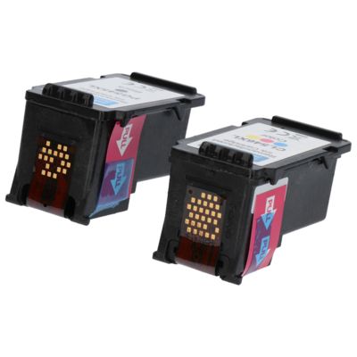 Cartouche compatible Canon PG-545XL / CL-546XL - Noir + 3 couleurs - Grande capacité - Multipack