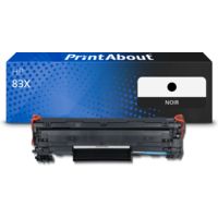 Toner compatible HP 83X (CF283X) - Noir - Grande capacité