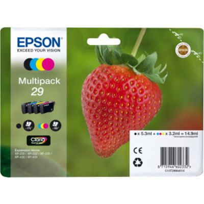 Epson 29 (C13T29864012) Inktcartridge 4-kleuren Multipack