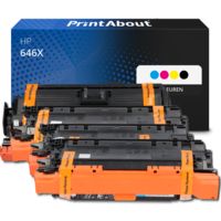 Huismerk HP 646X (CE264X) Toner 4-kleuren Multipack Hoge capaciteit
