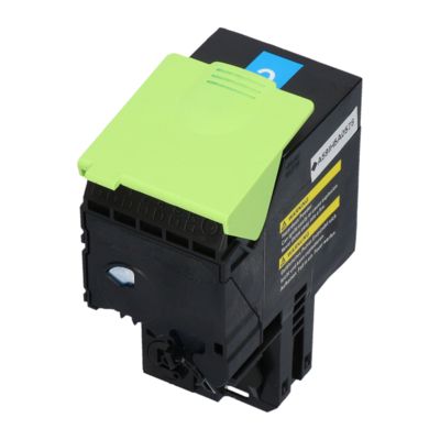 Toner compatible Lexmark 70C2HC0 (702HC) - Cyan - Grande capacité