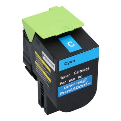 Toner compatible Lexmark 70C2HC0 (702HC) - Cyan - Grande capacité
