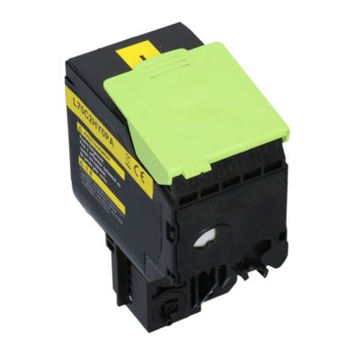 Toner compatible Lexmark 70C2HY0 (702HY) - Jaune - Grande capacité