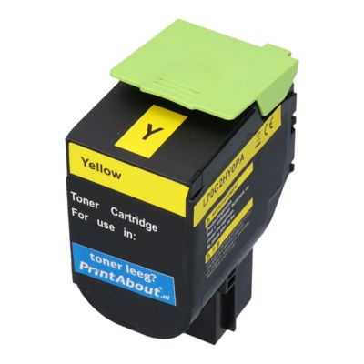 Toner compatible Lexmark 70C2HY0 (702HY) - Jaune - Grande capacité