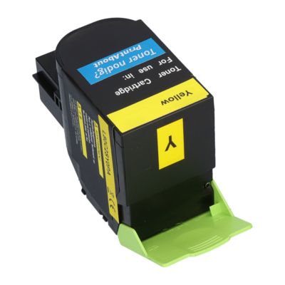Toner compatible Lexmark 80C2SY0 (802S) - Jaune