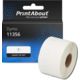 Huismerk Dymo 11356 Etiket Zwart op wit (41 mm x 89 mm)