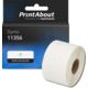 Étiquette compatible Dymo 11356 (S0722560) - (41 mm x 89 mm) - Noir sur blanc