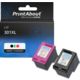 Huismerk HP 301XL (N9J72AE) Inktcartridge Zwart + 3 kleuren Multipack Hoge capaciteit 