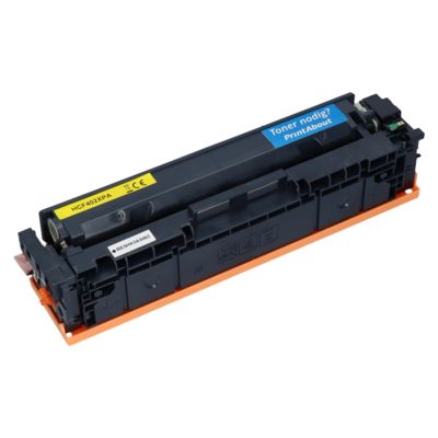 Toner compatible HP 201X (CF402X) - Jaune - Grande capacité