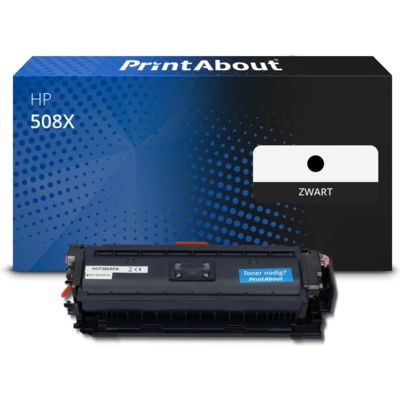 Huismerk HP 508X (CF360X) Toner Zwart Hoge capaciteit