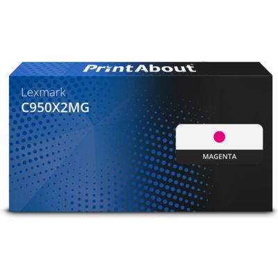 Huismerk Lexmark C950X2MG Toner Magenta Extra hoge capaciteit