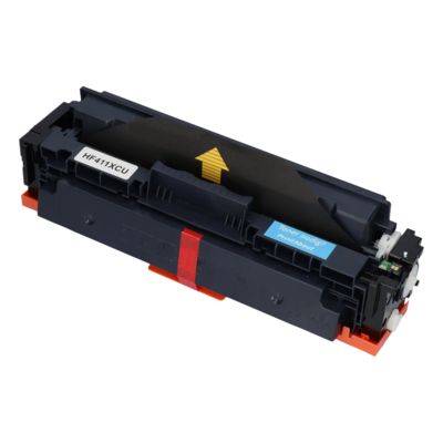 Toner compatible HP 410X (CF411X) - Cyan - Grande capacité