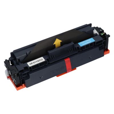 Toner compatible HP 410X (CF411X) - Cyan - Grande capacité