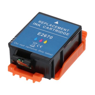Cartouche compatible Epson T26704010 (T266) - 3-couleurs - Grande capacité