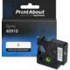 Ruban compatible Dymo 40910 (S0720670) - (9 mm) - Noir sur transparent