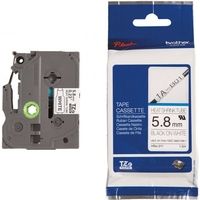 Brother HSE-211 - (5,8 mm) - Noir sur blanc - Ruban