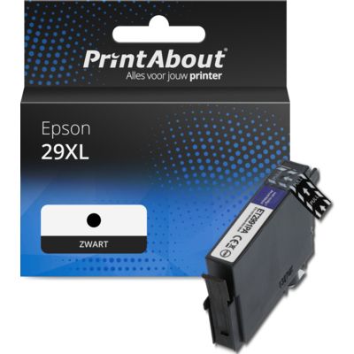 Huismerk Epson 29XL (T2991) Inktcartridge Zwart Hoge capaciteit