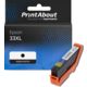 Cartouche compatible Epson 33XL (C13T33614012) - Noir photo - Grande capacité