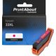 Cartouche compatible Epson 33XL (C13T33634012) - Magenta - Grande capacité