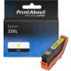 Huismerk Epson 33XL (C13T33644012) Inktcartridge Geel Hoge capaciteit