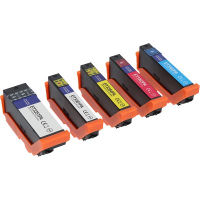 Huismerk Epson 33XL (C13T33574012) Inktcartridge 5-kleuren Multipack Hoge capaciteit