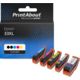 Huismerk Epson 33XL (C13T33574012) Inktcartridge 5-kleuren Multipack Hoge capaciteit