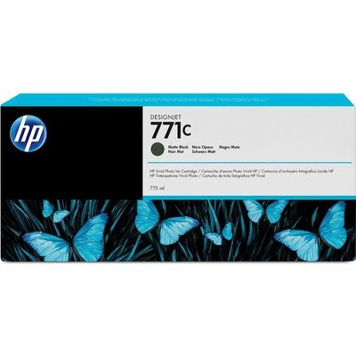 HP 771C (B6Y07A) - Noir mat - Cartouche d'encre
