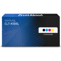 Toner compatible Samsung CLT-K505L (SU168A) - 4 couleurs - Multipack