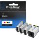 Huismerk HP 934/935XL (X4E14AE) Inktcartridge 4-kleuren Multipack Hoge capaciteit