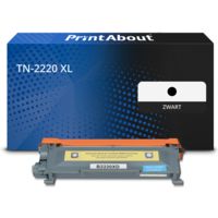 PrintAbout Huismerk vervangt Brother TN-2220 XL Toner Zwart Extra hoge capaciteit