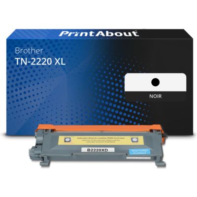 Toner compatible Brother TN-2220 XL - Noir - Très grande capacité
