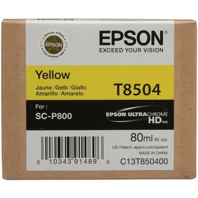 Epson T8504 - Jaune - Cartouche d'encre