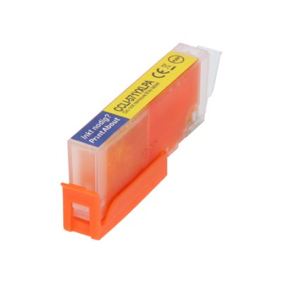 Huismerk Canon CLI-571Y XL Inktcartridge Geel Hoge capaciteit