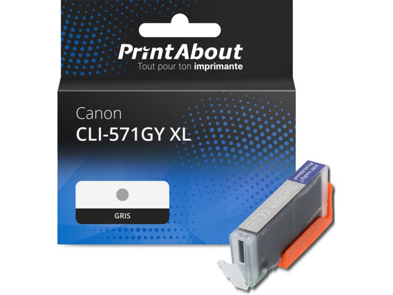 Cartouche D'encre Jaune C-571Y Compatible Canon PIXMA - 12ml - Neuf Sous Blister