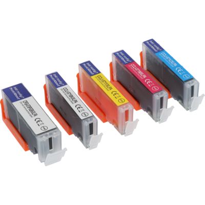 Huismerk Canon PGI-570 XL / CLI-571 XL PGBK/C/M/Y/BK Inktcartridge 5-kleuren Multipack Hoge capaciteit