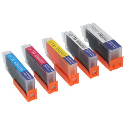 Huismerk Canon PGI-570 XL / CLI-571 XL PGBK/C/M/Y/BK Inktcartridge 5-kleuren Multipack Hoge capaciteit