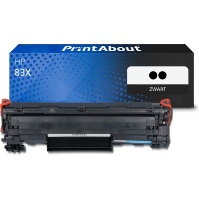 Huismerk HP 83X (CF283XD) Toner 2x Zwart Hoge capaciteit - Multipack