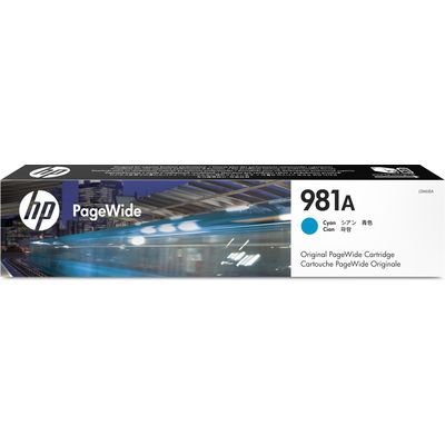 HP 981A (J3M68A) Inktcartridge Cyaan