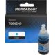 Huismerk Epson T664240 Inktcartridge Cyaan