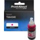 Huismerk Epson T664340 Inktcartridge Magenta