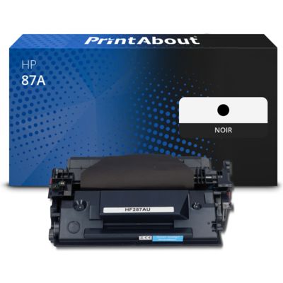 Toner compatible HP 87A (CF287A) - Noir